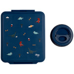 Citron Grand Lunchbox with Insulated Food Jar – Blue Dino