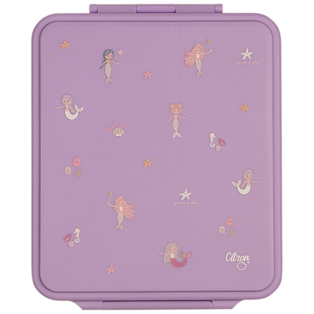Citron Grand Lunchbox with Insulated Food Jar – Mermaid