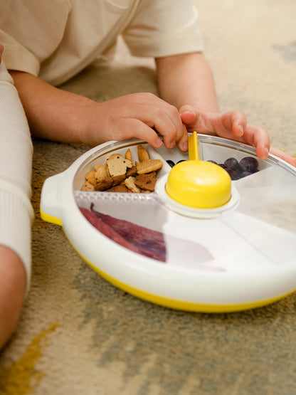 GoBe Large Snack Spinner Slide-Lemon Yellow