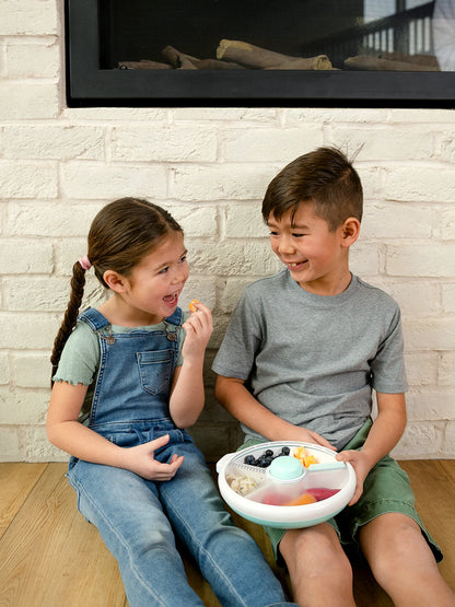 GoBe Large Snack Spinner Slide-Macaron Blue