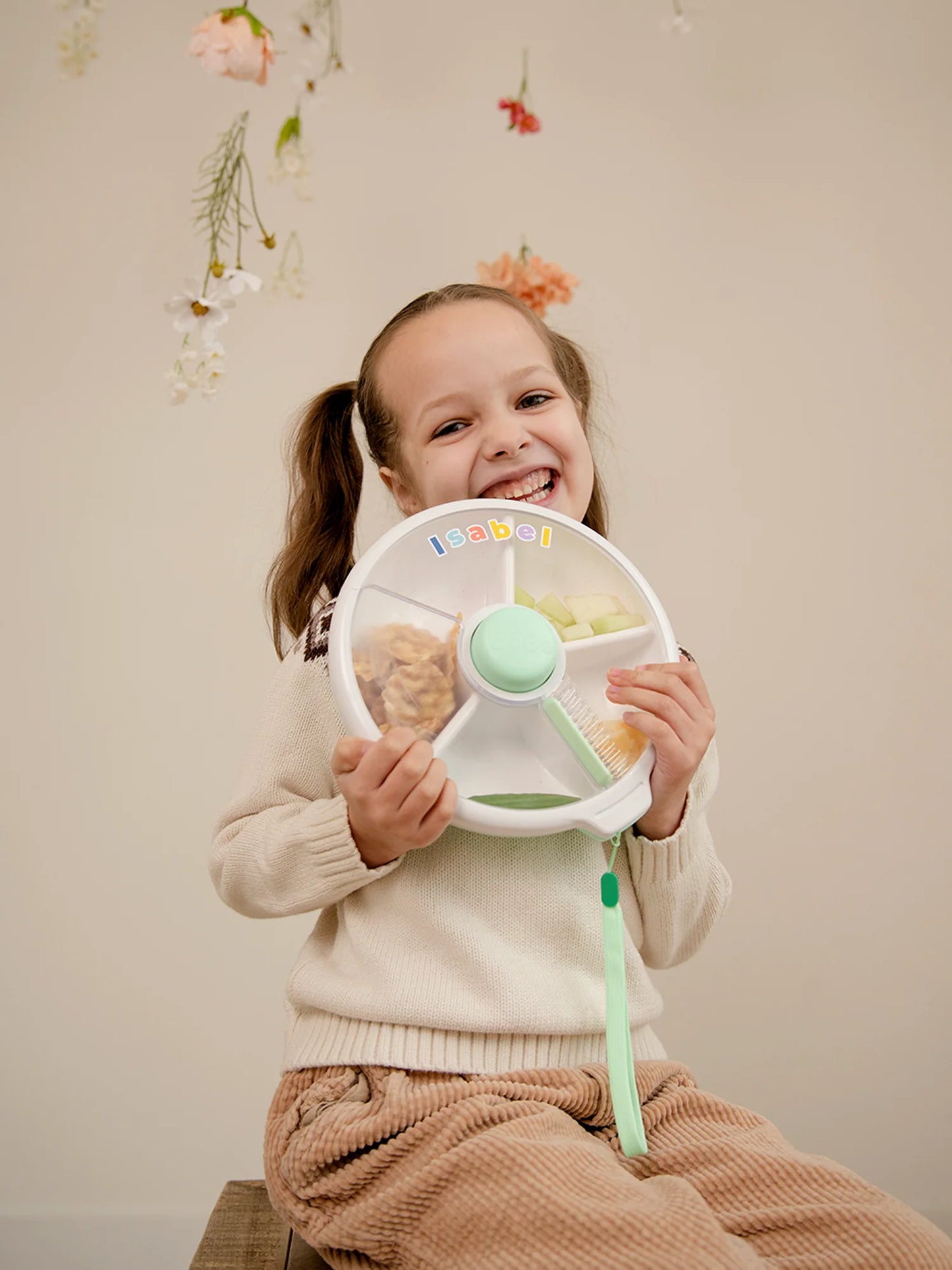 GoBe Large Snack Spinner Slide-Mint Green