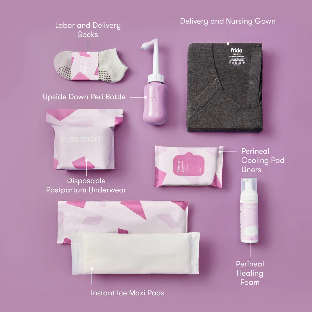 Frida Mom-Hospital Kit for Labor, Delivery, & Postpartum