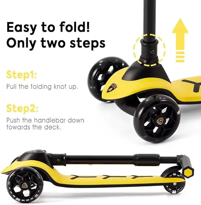 Lamborghini Scooter Yellow