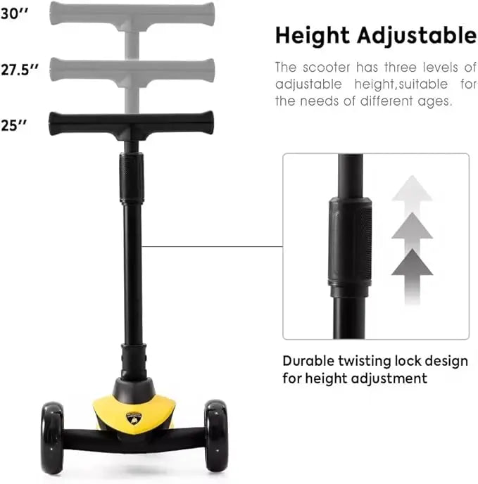 Lamborghini Scooter Yellow