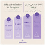 Lansinoh Naturalwavetm Medium Flow Teats - Pack of 2