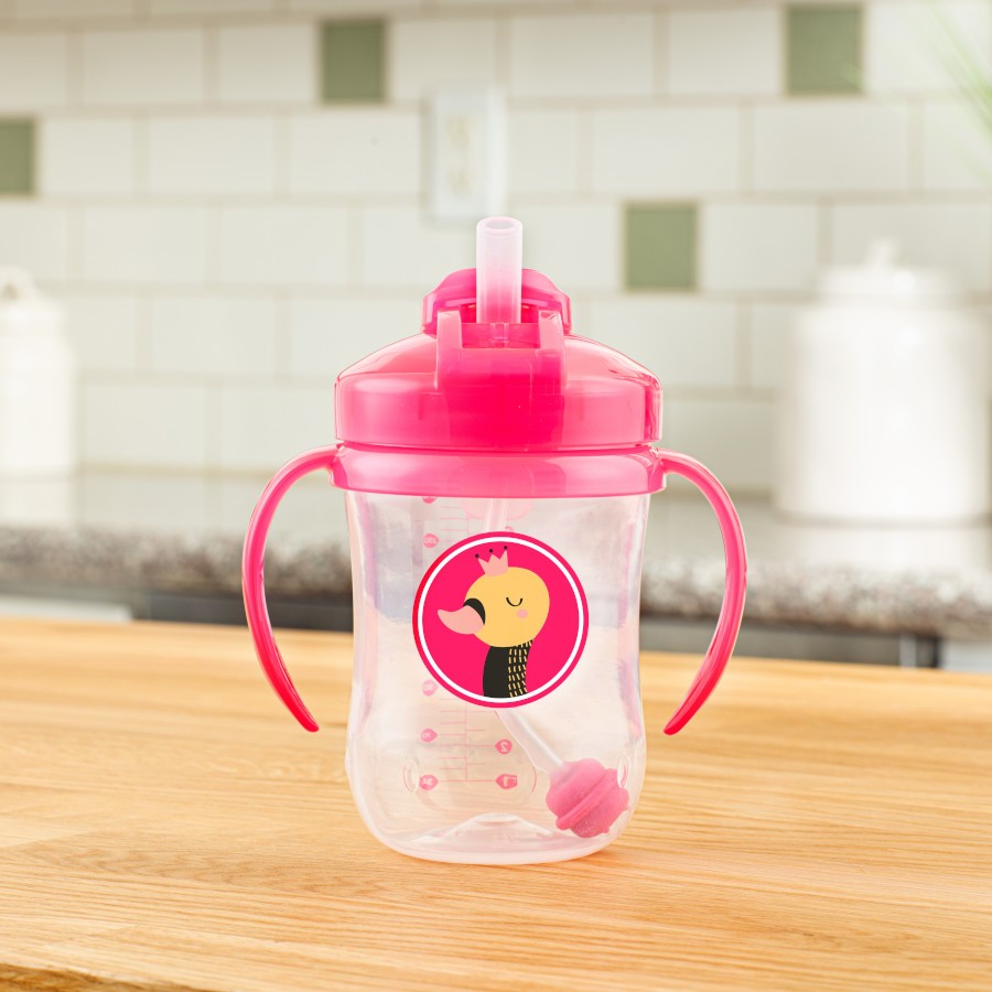 Dr. Brown’s™ Milestones™ Baby’s First Straw Cup-Pink