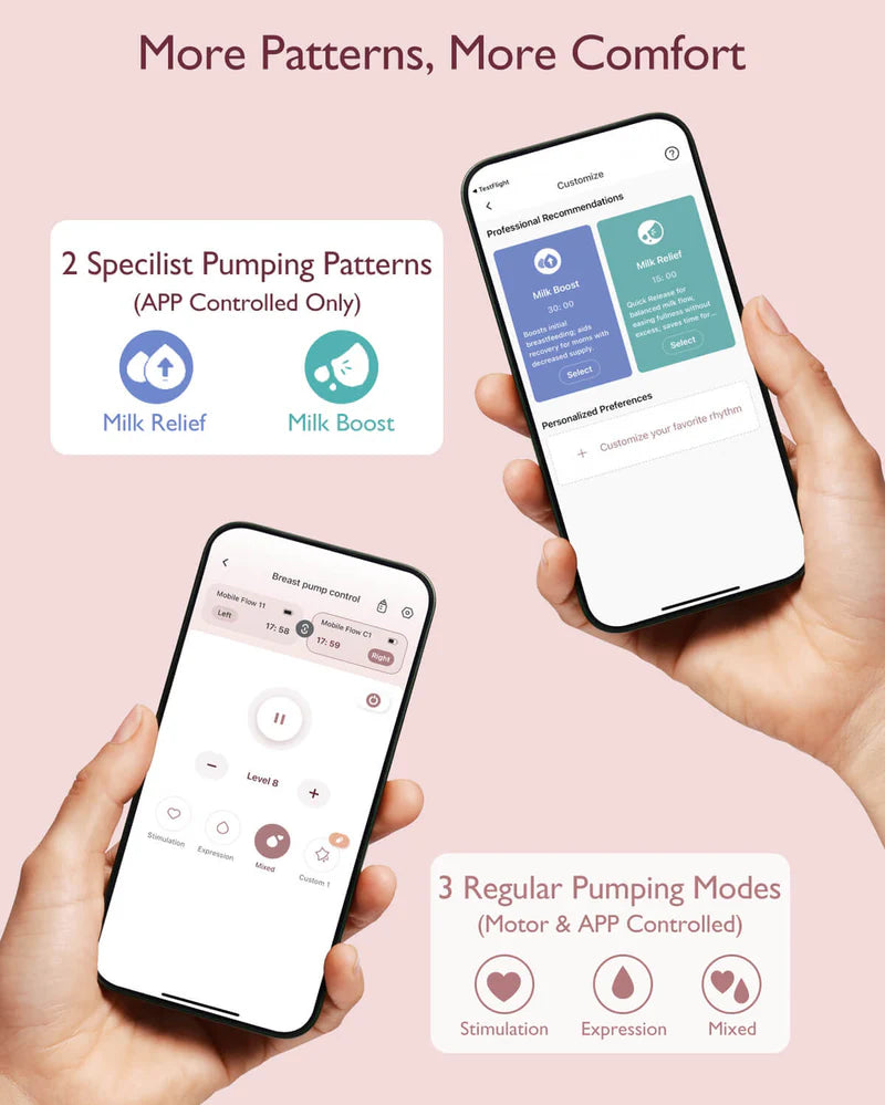 Momcozy-Mobile Flow™ Hands-Free Breast Pump Double | M9