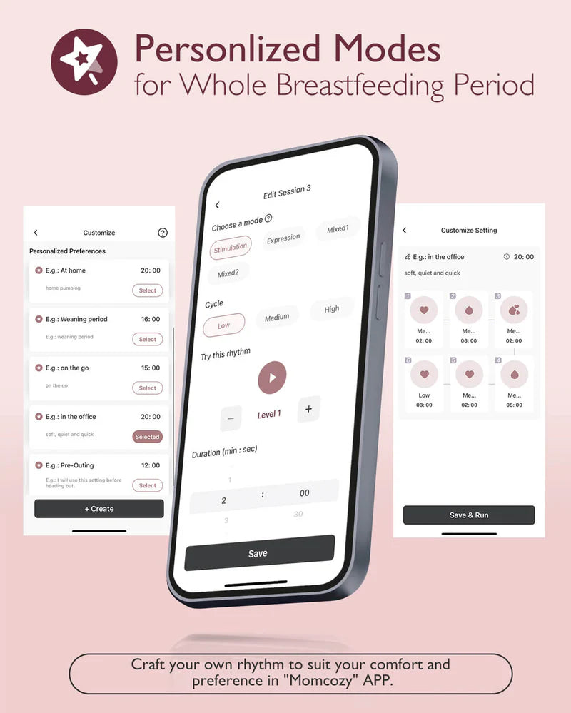 Momcozy-Mobile Flow™ Hands-Free Breast Pump Double | M9