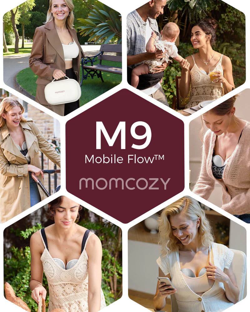 Momcozy-Mobile Flow™ Hands-Free Breast Pump Double | M9