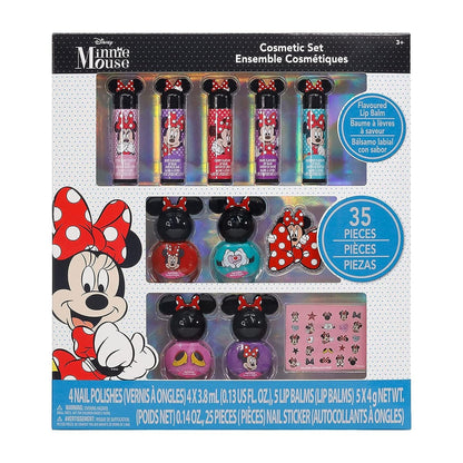 Disney Minnie Mouse - Girl Sparkly Cosmetic Makeup Set