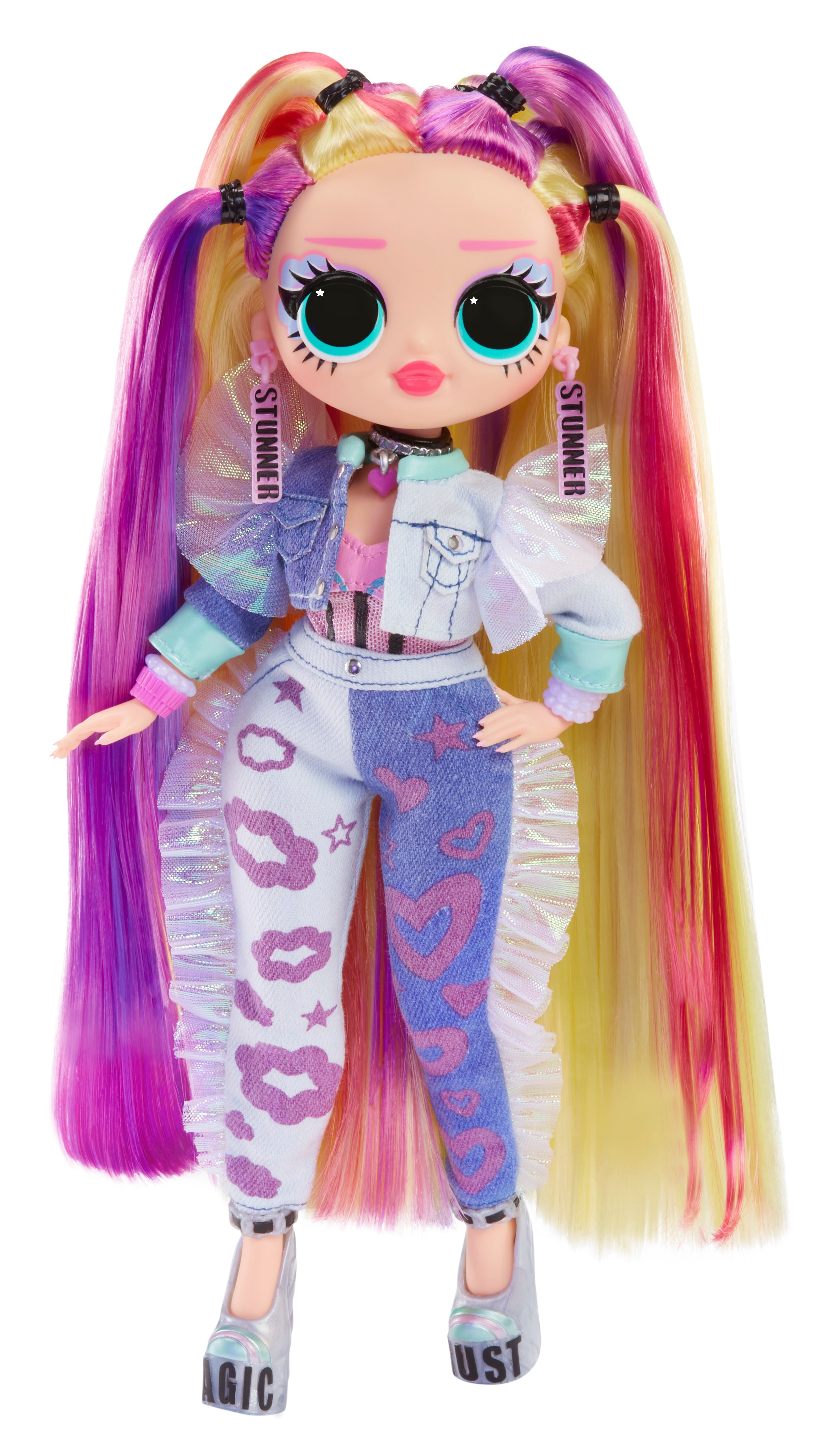 L.O.L. Surprise! OMG Sunshine Gurl Fashion Doll - Dress Up Doll Set with 20 Surprises for Girls and Kids 4+ 並行輸入品 : LOL Surprise OMG Sunshine Doll with Color Changing