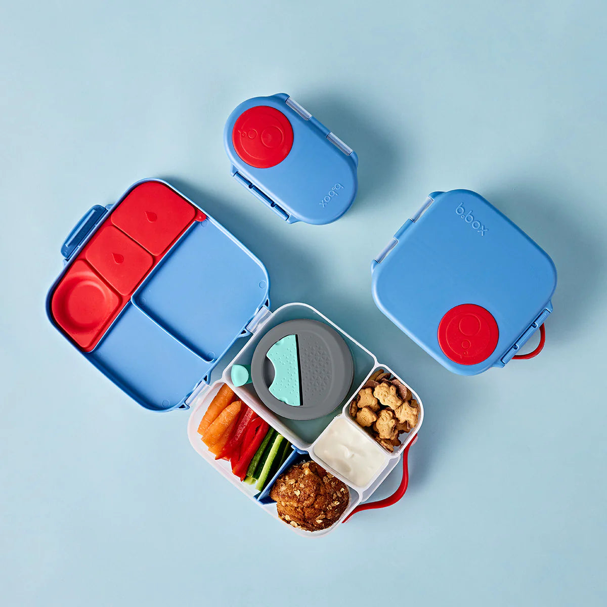 b.box Lunchbox – Blue Blaze