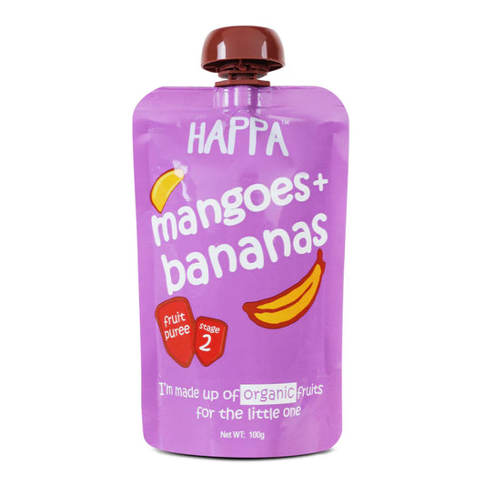 Happa Organic  Mango+Banana