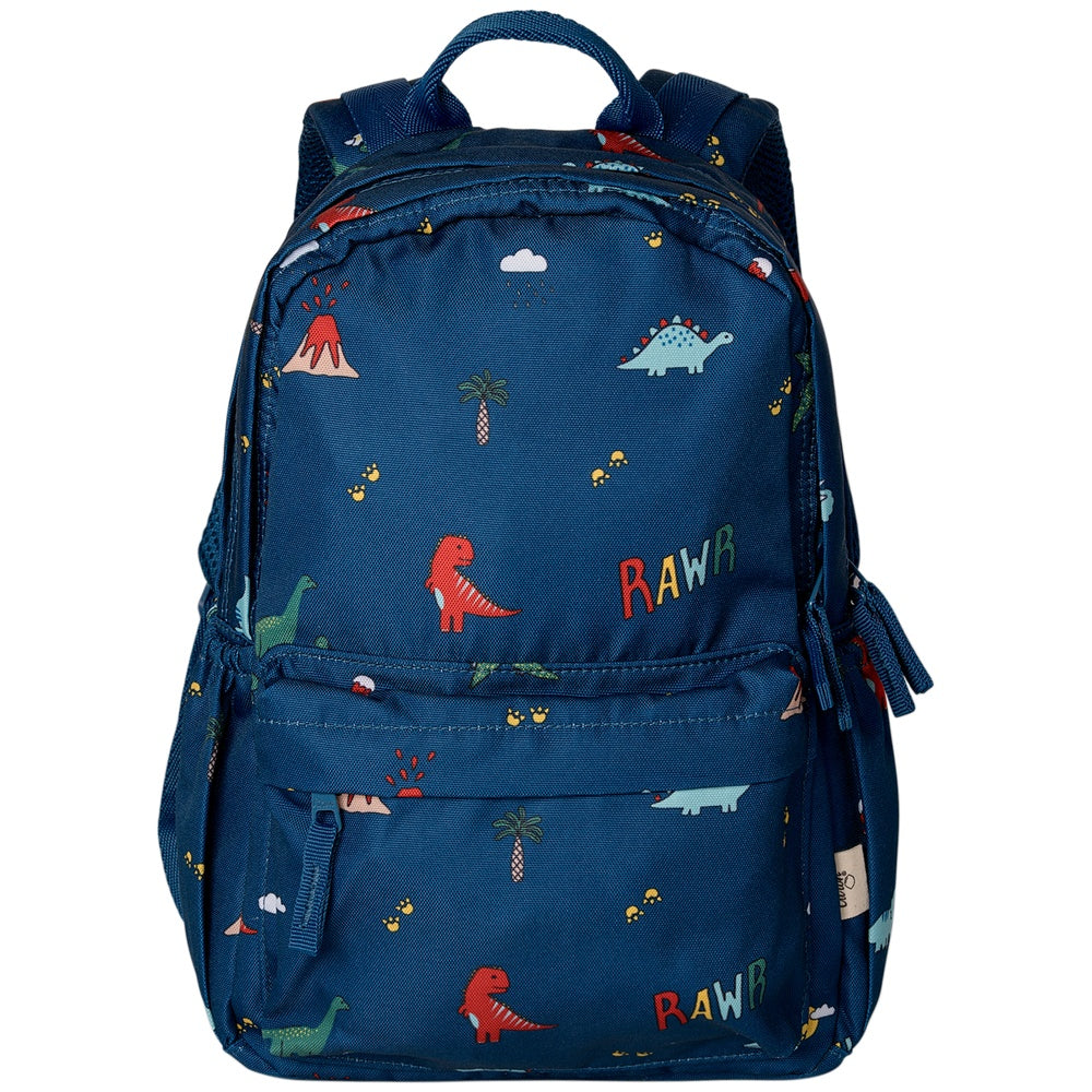 Citron Medium Backpack - Blue Dino