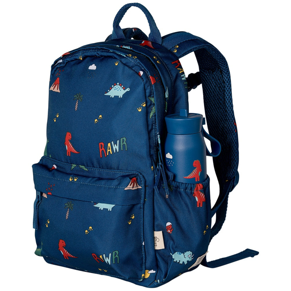 Citron Medium Backpack - Blue Dino