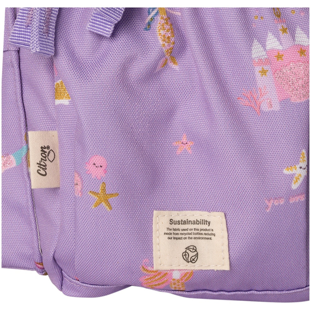 Citron Medium Backpack - Mermaid