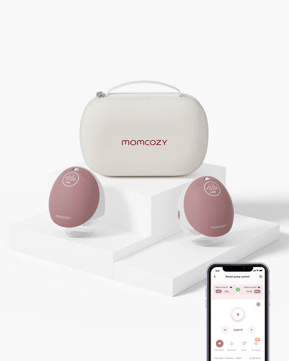 Momcozy-Mobile Flow™ Hands-Free Breast Pump Double | M9