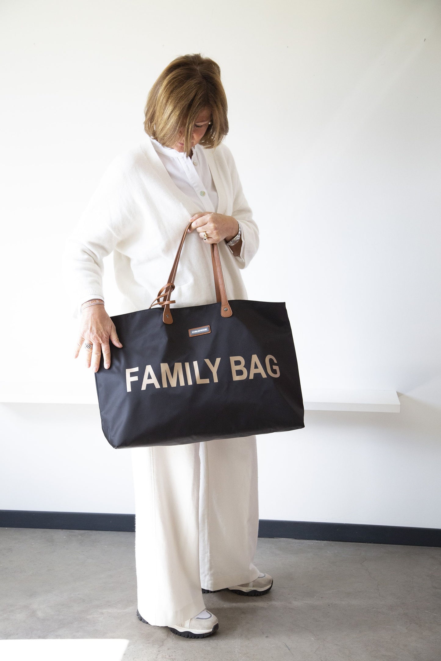 Childhome Family Bag Black/Gold