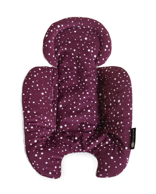 4moms Mamaroo 4.0 Newborn Seat Insert-Maroon Plush