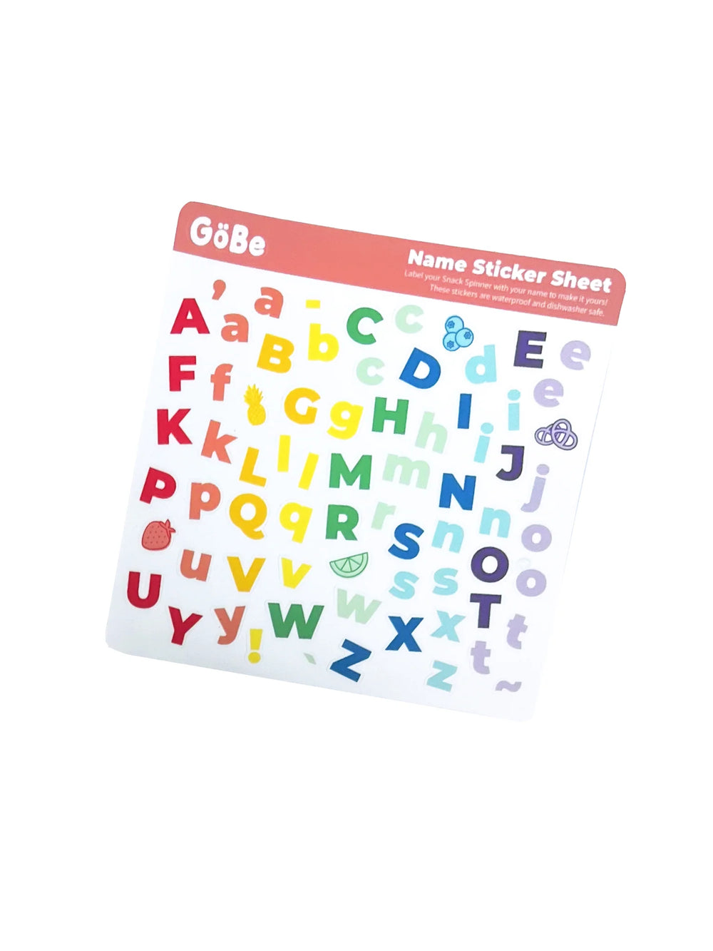 GoBe Sticker Sheet