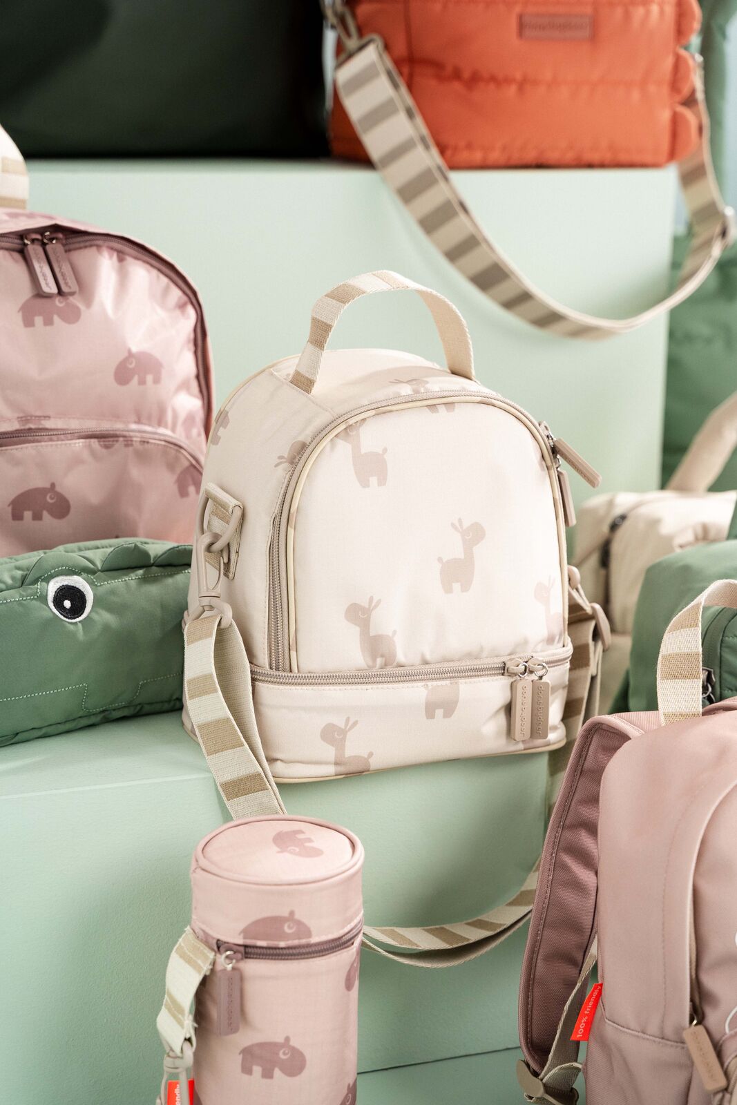 Done by Deer - Kids Insulated Lunch Bag- Lalee Sand