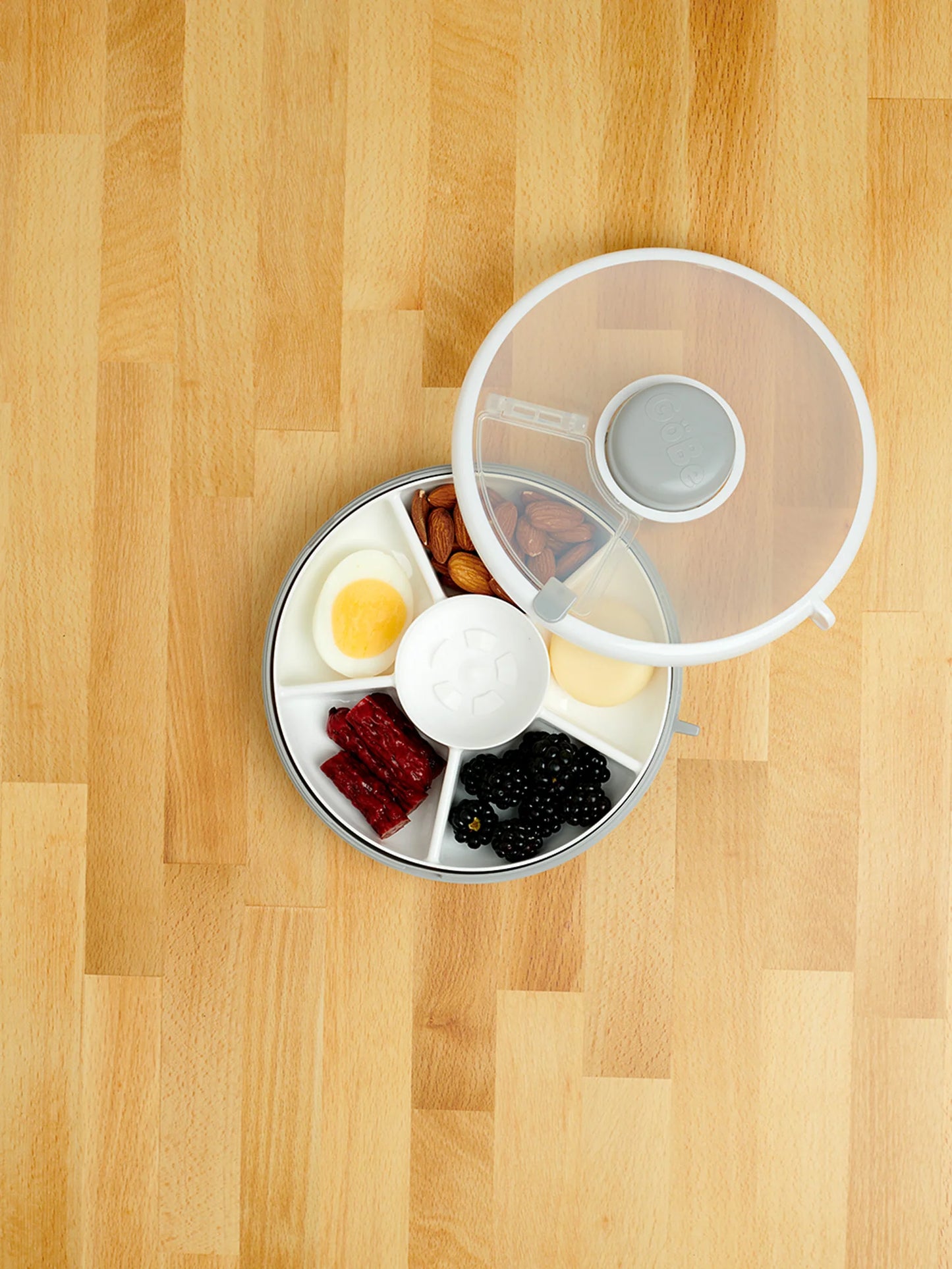 GoBe Snack Spinner Flip-Grey