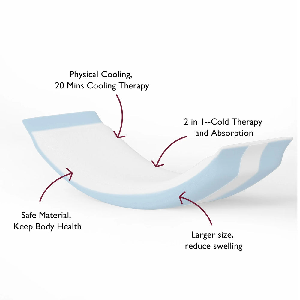 Momcozy Instant Cold Soothing Pad (8 Pcs)