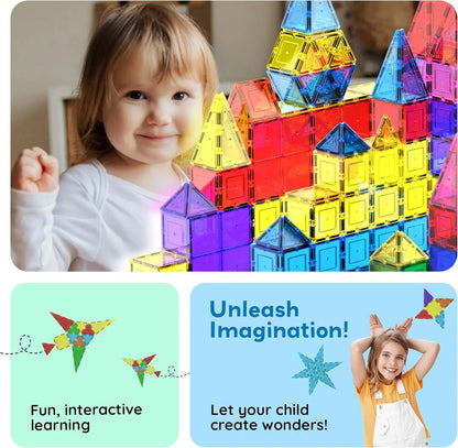 Magnetic Building Tiles 100 pcs – PicassoTiles
