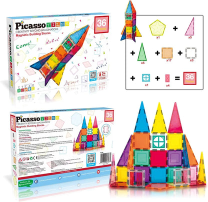 Magnetic Building Set 36 pcs – PicassoTiles