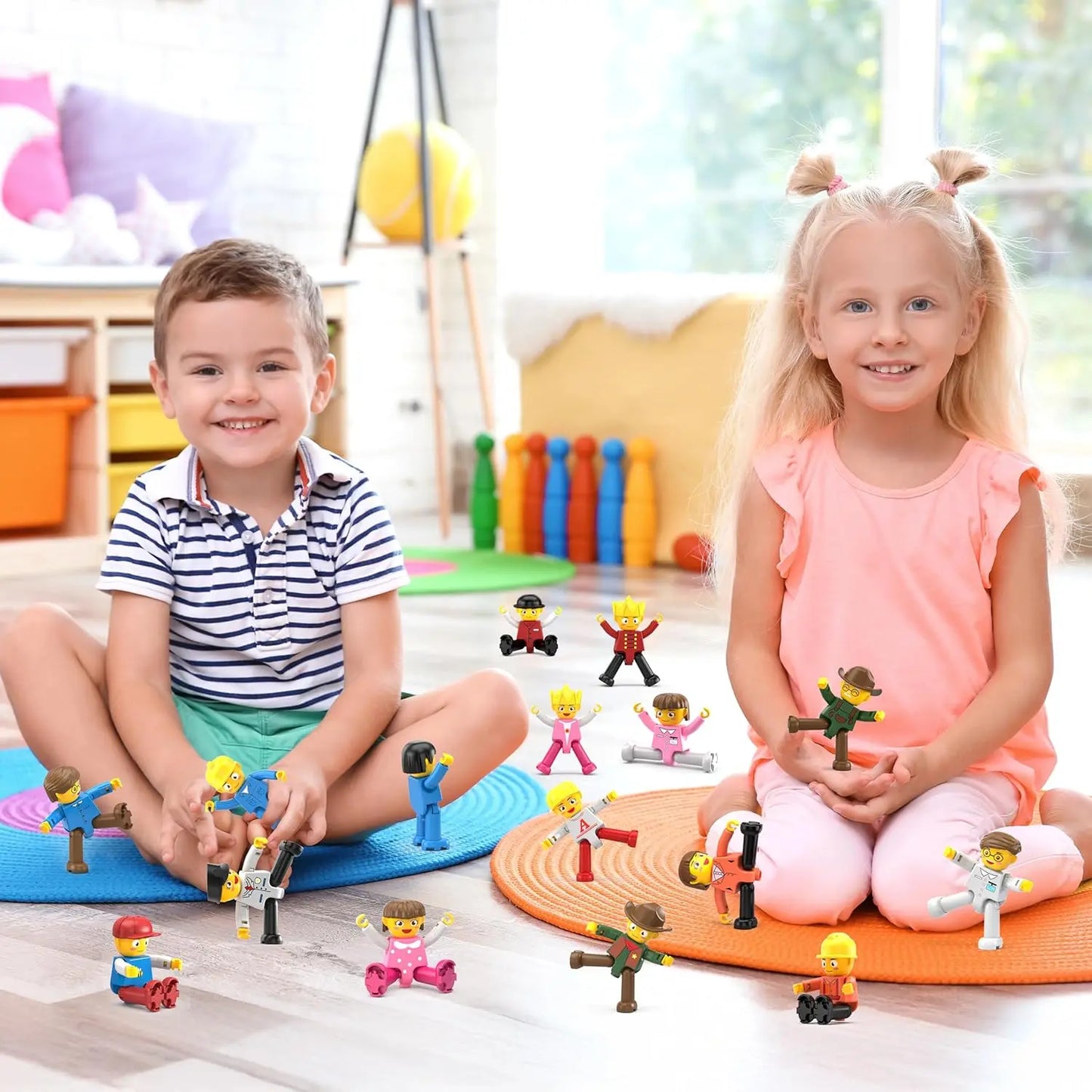 مجموعة شخصيات تركيب 16 شخصية – بيكاسو تايلز