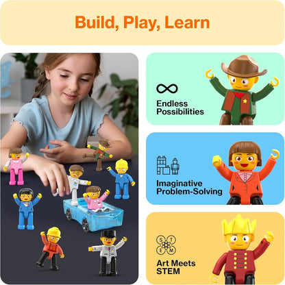 مجموعة شخصيات تركيب 16 شخصية – بيكاسو تايلز