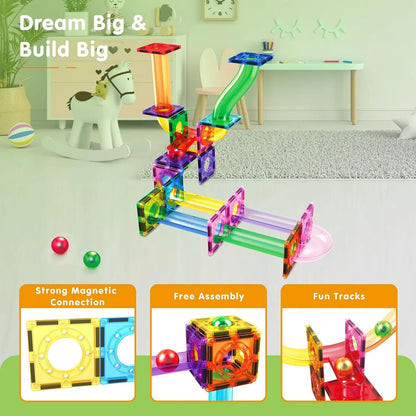 Magnetic Marble Run Set 40 pcs – PicassoTiles