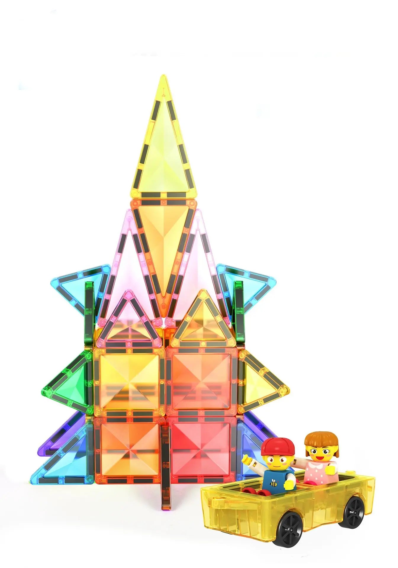 120 Piece Magnetic Tile Set – PicassoTiles