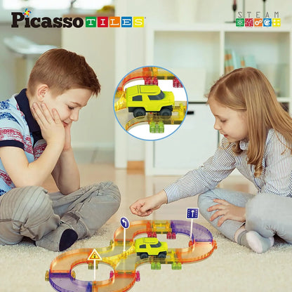 Magnetic Race Track Set 40 pcs – PicassoTiles