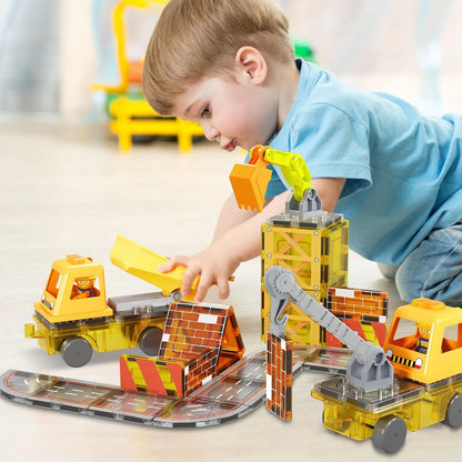 Magnetic Construction Truck Set 50 pcs – PicassoTiles