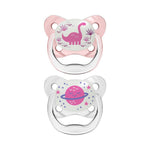 Dr. Brown’s™ PreVent™ Contoured Glow in the-Dark Pacifiers-Stage2-2 Count