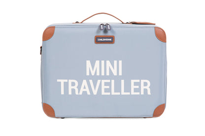 Childhome - Mini Traveller Kids Suitcase - Grey Off White