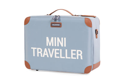 Childhome - Mini Traveller Kids Suitcase - Grey Off White