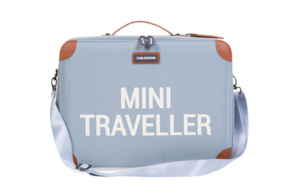 Childhome - Mini Traveller Kids Suitcase - Grey Off White