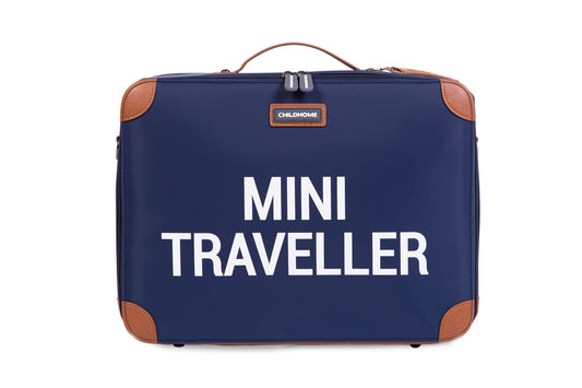 Childhome - Mini Traveller Kids Suitcase - Navy White