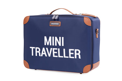 Childhome - Mini Traveller Kids Suitcase - Navy White