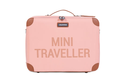 Childhome - Mini Traveller Kids Suitcase - Pink Copper