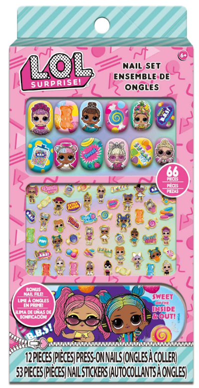 Townley Girl LOL Surprise! - Nail And Body Art Sticker Set