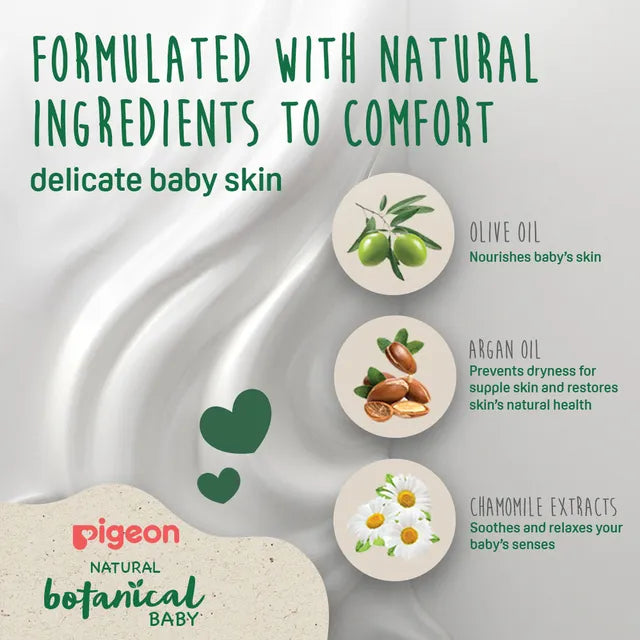 Pigeon Natural Botanical Baby Travel Set – 4 Pieces