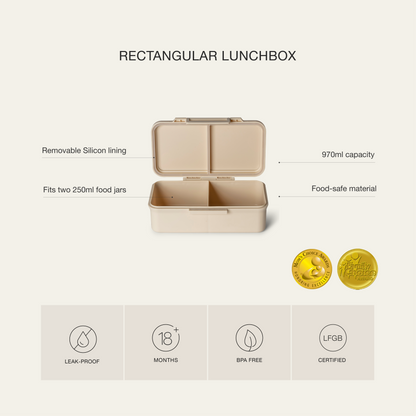 Citron-Rectangle Lunchbox-Vehicles