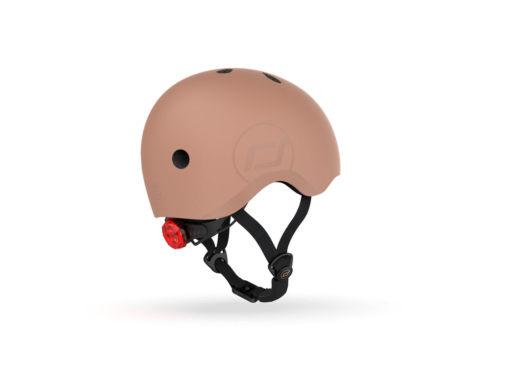 Scoot & Ride Kid Helmet S M Mocha