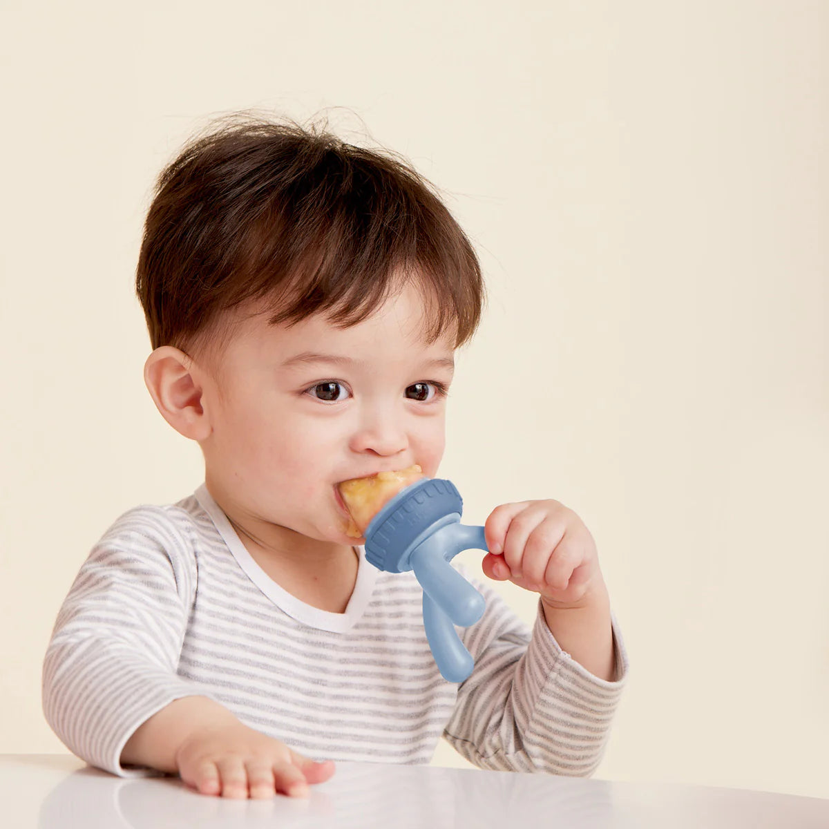 b.box Silicone Fresh Food Feeder – Blush
