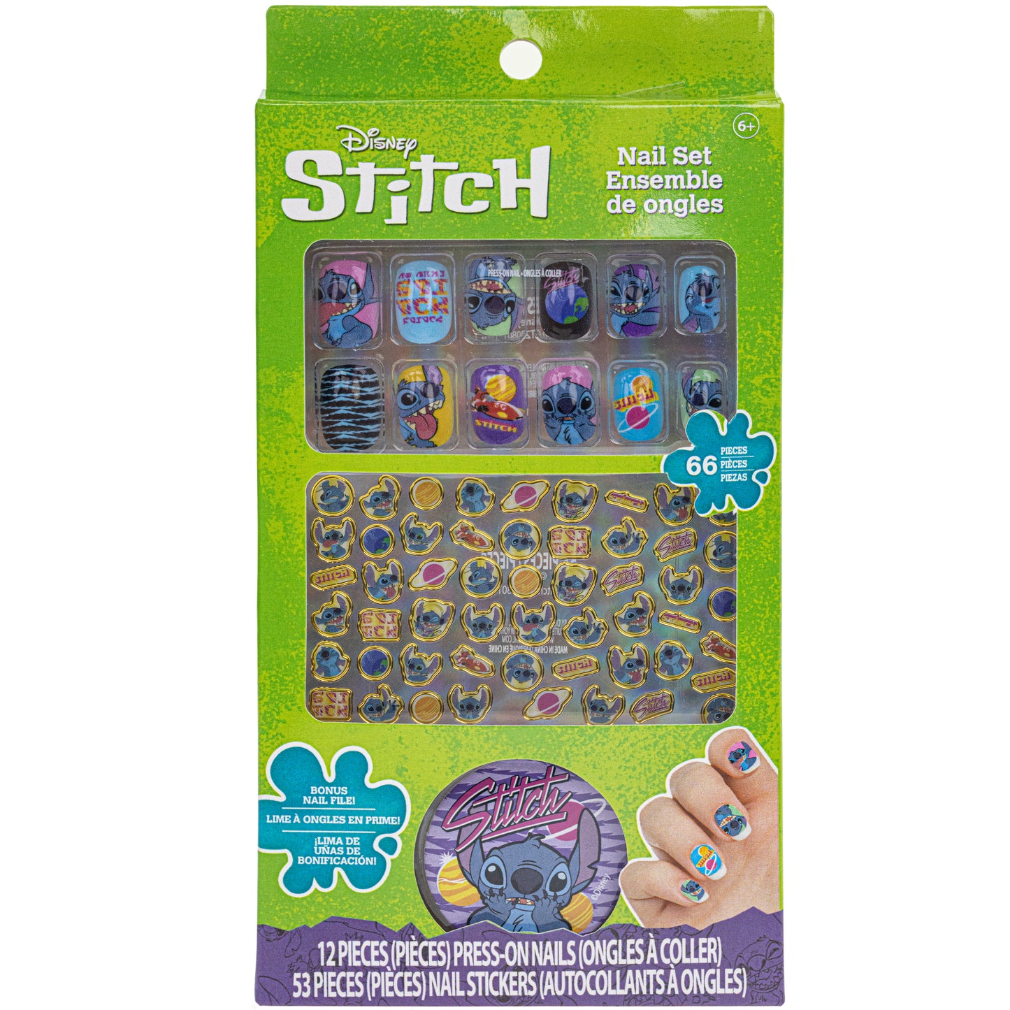 Stitch Nail Art Set