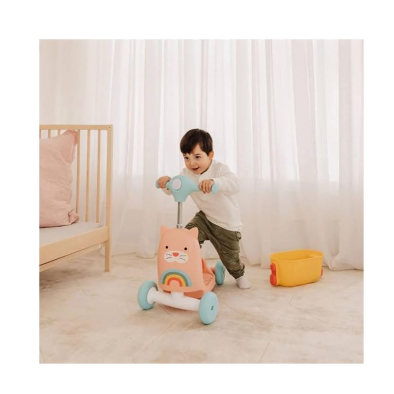 Skip Hop Zoo 3-in-1 Ride On EU Cat Multi Color