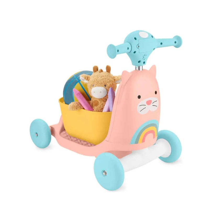 Skip Hop Zoo 3-in-1 Ride On EU Cat Multi Color